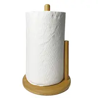 कागज तौलिया धारक, रसोई पेपर रैक बाथरूम तौलिया रोल खड़े हो जाओ आयोजक, पेपर रोल धारक Countertop के लिए टेबल कैबिनेट