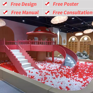 Creative Premium Indoor Playground Soft Play Equipment Set for Kids Commercial Children's Playground with Ball Pool and Slide - Product Image 2