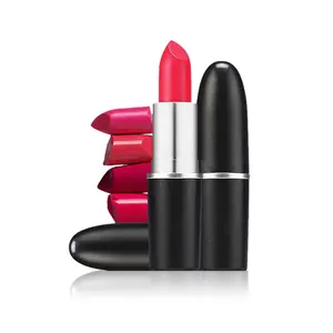 Precio barato 12 colores de etiqueta privada Bullet Lipstick Natural Lipstick Bullet Lipstick