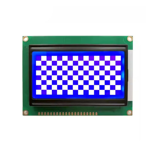 128x64 Graphic STN LCD Module Monochrome Dot Matrix Display with 20 Pin Header Driver PCB Board