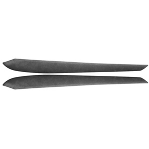 Pour 2021-2023 <span class=keywords><strong>Tesla</strong></span> modèle 3 Y <span class=keywords><strong>Alcantara</strong></span> garniture de porte Patch couverture accessoires de décoration intérieure - Product Image 2