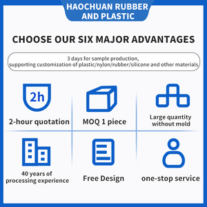 ผลิตภัณฑ์ยางซิลิโคนแบบกำหนดเอง ปรับแต่งได้ทุกแบบ ประสิทธิภาพสูง หลายขนาด หลายรูปทรง - Product Image 5