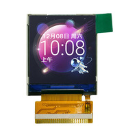 1.44 pouces 128*128 résolution ST7735S TFT LCD Module d'affichage blanc Normal MCU Frida SPI Interface MPU-8 pilote petit carré LCM