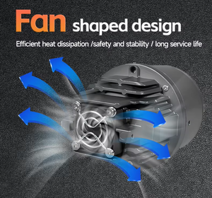 A80 Universal 3 pulgadas ventilador disipación tres colores 120W 12000LM LED proyector luces <span class=keywords><strong>antiniebla</strong></span> Bi LED 12V Led láser niebla para coche - Product Image 5