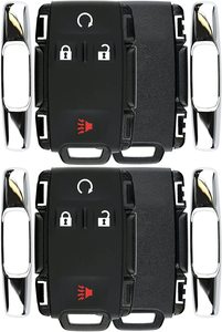 Thay Thế Mới Vỏ Chìa Khóa Xe Từ Xa <span class=keywords><strong>Fob</strong></span> Cho Xe Tải SUV <span class=keywords><strong>Chevy</strong></span> GM - Product Image 3