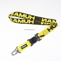 Lanyard Personalizzato JRL a Doppia Faccia con Stampa a Sublimazione a Colori, Porta Badge in Poliestere con Cinturino da Collo