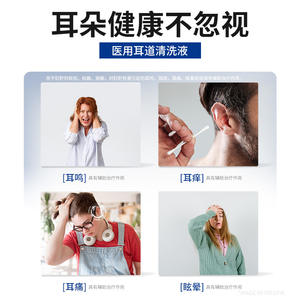 Solution de nettoyage du conduit auditif OEM 30 ml, adoucissante, dégrippante, désintégrante pour cérumen - Product Image 2