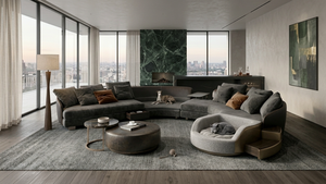 Divano Componibile di Lusso Moderno con Espositore Integrato e Cassetto Nascosto, Prezzo di Fabbrica per Container 40HQ - Product Image 5