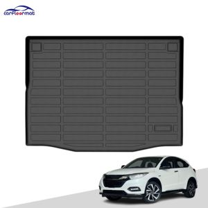 Alfombrillas Termoformadas de TPE para Coche, Revestimiento Económico para la Caja del Camioneta, Fácil Instalación, Alfombrillas con Emblema para <span class=keywords><strong>Honda</strong></span> Vezel RHD 2021-2025 - Product Image 1