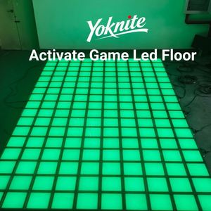 กระเบื้องพื้น LED แบบกริดสำหรับเล่นเกมส์ ขนาด 30x30 ซม. รุ่นยอดนิยม - Product Image 2