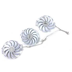 Nuevo ventilador de refrigeración 95mm 7 pines CF1010U12S para ASUS <span class=keywords><strong>ROG</strong></span> RTX3060 3070 3080 <span class=keywords><strong>3090</strong></span> <span class=keywords><strong>TI</strong></span> blanco negro ventilador de tarjeta gráfica - Product Image 2