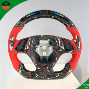 LED Rpm Forged Carbon Fiber Steering Wheel for <strong>BMW</strong> <strong>E60</strong> E61 E62 E63 E64 E88 E90 E92 E91 E93 X3 M3 330i <strong>330d</strong> 335i 318i M3 - Product Image 5