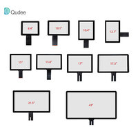 Panel Layar Sentuh Kapasitif Multi-Touch Custom PCAP 15 15.6 17 18.5 19 21.5 27 32 Inci dengan IC EETI ILITEK