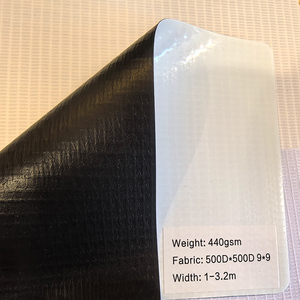 Rouleau de tissu poly bannière impression UV rétroéclairé frontalement 190-700 GSM PVC Polyester Flex Roll 1m à 5.1m enduit lami - Product Image 3