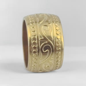 Anillos de acero inoxidable Rune, joyería retro, individual y de moda, joyería de anillo de moda de estilo vikingo al por mayor - Product Image 4