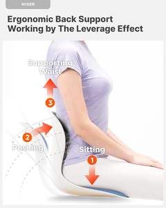 Curble Wider-Silla <span class=keywords><strong>de</strong></span> soporte <span class=keywords><strong>de</strong></span> <span class=keywords><strong>espalda</strong></span> ergonómica Soporte lumbar Corrección <span class=keywords><strong>de</strong></span> postura Alivio del <span class=keywords><strong>dolor</strong></span> <span class=keywords><strong>de</strong></span> <span class=keywords><strong>espalda</strong></span> Diseño <span class=keywords><strong>de</strong></span> modelo 3D moldeado por inyección - Product Image 4