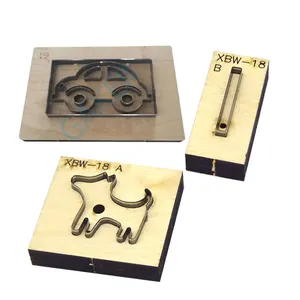 Wholesale Custom Different Shape Design Steel Die Cut Stamping Plate Embossed Mold