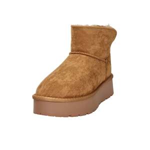 Bottines à plateforme en daim camel Xti Donna pour l'hiver - Product Image 2