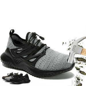 Scarpe di sicurezza da uomo in acciaio di alta qualità Air Mesh traspirante <span class=keywords><strong>lavoro</strong></span> industriale e sport-per l'inverno e l'estate - Product Image 5