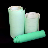 Malla de formación de poliéster industrial, correa de tela para hacer papel de una sola capa, drenaje de larga duración para máquina de molino de papel, directo de fábrica