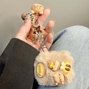 Étui en TPU DIY pour écouteurs de 2e/3e/4e génération, motif ours en peluche mignon INS, pot de miel, dessin animé - Product Image 2