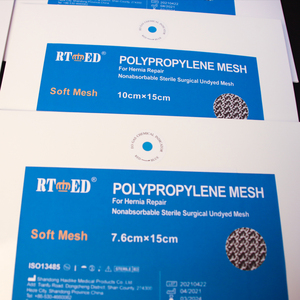 En gros Personnalisé Hôpital Médical Chirurgical De Haute Qualité Polypropylène Hernie Réparation Maille Abdominale Défaut Réparation - Product Image 3