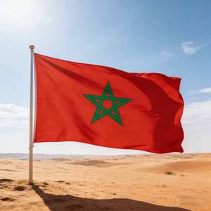 Флаг 150 x 90 см (3x5 футов) с сублимационной печатью на заказ, тканевый, для демонстрации, рекламный, с возможностью индивидуального дизайна - Product Image 1