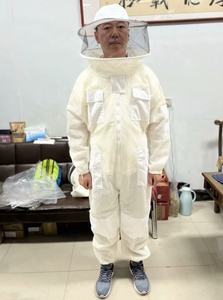 Nueva ropa antiabejas unida permeable al aire orientada a la exportación, <span class=keywords><strong>traje</strong></span> <span class=keywords><strong>especial</strong></span> de abeja <span class=keywords><strong>para</strong></span> atrapar miel - Product Image 4