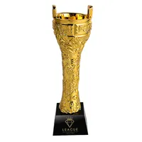 JY הנמכר ביותר מותאם אישית כבוד גביע כוס awar מכללת ספורט זהב גביע הפרס