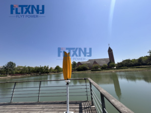 เครื่องกำเนิดไฟฟ้าพลังงานลมแบบใบพัดตั้งตรง รุ่น Wind Silent Tulip Flower สำหรับบ้าน 500W 1KW 2kW 3KW 12V 24V 48V ระบบออฟกริด - Product Image 5