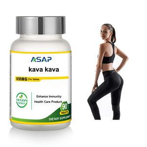 Comprimés de Kava Kava de marque privée OEM Supplément Kavalactones 30% Comprimés de Kava Kava - Product Image 1