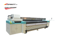 Impresora de rollo UV INFINITI, precio industrial, película de PVC suave, papel de pared, máquina de impresión digital de cuero con cabezal 1024GS