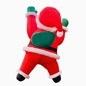 Lámpara Hada Inflable de Papá Noel, Decoración Navideña de PVC para Exteriores, Jardín, Centro Comercial, Accesorio para Fotos - Product Image 1