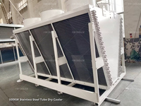 Conteneur de stockage d'énergie personnalisé BESS, refroidisseur liquide, échangeur de chaleur refroidi par air, unité de condensation de réfrigération pour BESS