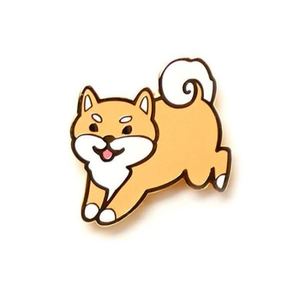 Promotional Small Cute Sports Soft Enamel for Lapel <b>Pin</b> <b>Badge</b> Custom Text Logo Gold Brooch Die Cutting Printing with High - Product Image 3