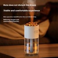 7 couleurs lampe volcan humidificateur restant volume d'eau visualisation voiture humidificateur aromathérapie Machine