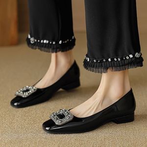 <span class=keywords><strong>Sandali</strong></span> Casual da Donna con Punta Chiusa e Decorazioni in Diamante, Scarpe Basse Eleganti per Esterni - Product Image 2