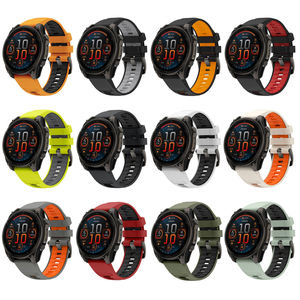 ShanHai QuickFit 22mm 26mm <span class=keywords><strong>Bracelet</strong></span> en Silicone pour <span class=keywords><strong>Garmin</strong></span> Fenix 8 E 7X 7 6 6X 5 5X Plus/<span class=keywords><strong>Epix</strong></span> Pro Gen <span class=keywords><strong>2</strong></span> Enduro 3 <span class=keywords><strong>Bracelet</strong></span> <span class=keywords><strong>Bracelet</strong></span> de Montre - Product Image 3