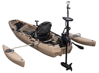 Accessoires de stabilisation pour kayak de pêche en matériau LDPE durable, stabilisateur pour les eaux océaniques, surf, vente en gros