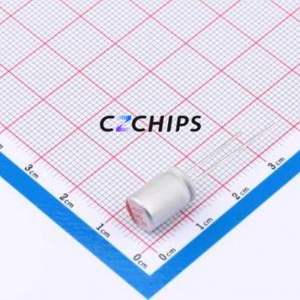 Condensador Sólido HS0J687M0811PC, Componente de Montaje en Orificio (THT), D8xL11.5mm 680uF 20% 6.3V 3.5mm - Product Image 1