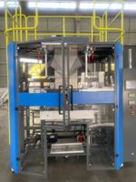Machine de palettisation robotisée automatique personnalisée, empileuse de cartons et de sacs, cobot palettiseur pour l'emballage de sachets