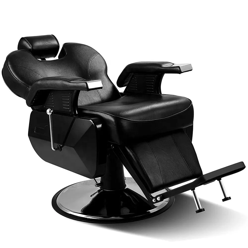 Beauty Barbershop Antique Salon Thiết Bị Và Nội Thất Tóc Saloon Ghế Kim Loại Barber Ghế