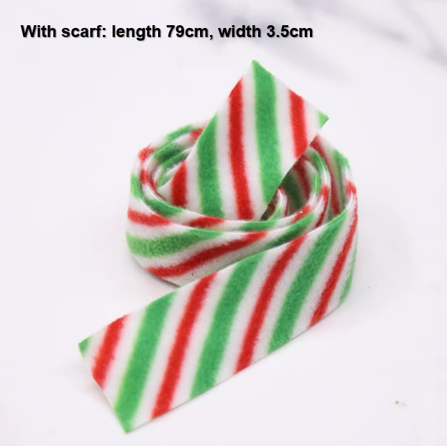 Christmas Holiday Party Dog Apparels Festival Xmas Red Scarf Hat Hooded Clothes