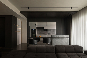 Minimalistische Innenarchitektur-<span class=keywords><strong>Rendering</strong></span>-Dienstleistung Luxuriöse Moderne Apartments Maßgeschneiderte Grundrisse Visuelle Klarheit Küche Bad Schlafzimmer - Product Image 3