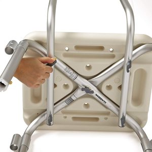 <span class=keywords><strong>Chaise</strong></span> <span class=keywords><strong>de</strong></span> <span class=keywords><strong>douche</strong></span> <span class=keywords><strong>en</strong></span> gros pour personnes âgées et handicapées avec accoudoirs rembourrés et dossier <span class=keywords><strong>réglable</strong></span> <span class=keywords><strong>en</strong></span> <span class=keywords><strong>hauteur</strong></span> - Product Image 3