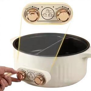 Plaque chauffante électrique multifonctionnelle de 7 litres à économie d'énergie avec couvercle en verre et fond plat pour usage extérieur et hôtelier - Product Image 1