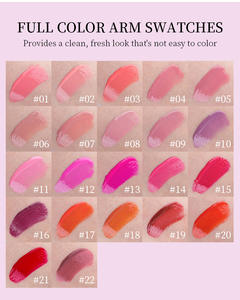 Vente en gros Brillant à lèvres hydratant hautement pigmenté Maquillage brillant à lèvres végétalien avec logo personnalisé - Product Image 3