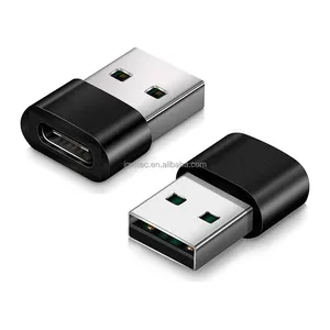 hot sale earphone mobile 2.0A USB C to USB A type c plug tf card reader OTG adapter for iphone ipad samsung s23