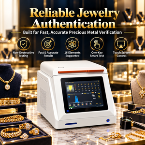เครื่องทดสอบทองคำดิจิตอล Si Pin XRF สำหรับร้านขายของปลีก ตรวจสอบทองคำแท้และโลหะมีค่า - Product Image 2