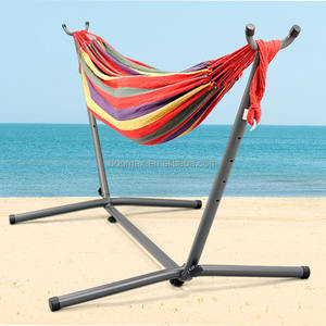 <span class=keywords><strong>Hamac</strong></span> en acier avec support détachable, comprend un sac de transport portable, adapté pour le <span class=keywords><strong>camping</strong></span> en plein air, la cour, le patio - Product Image 4